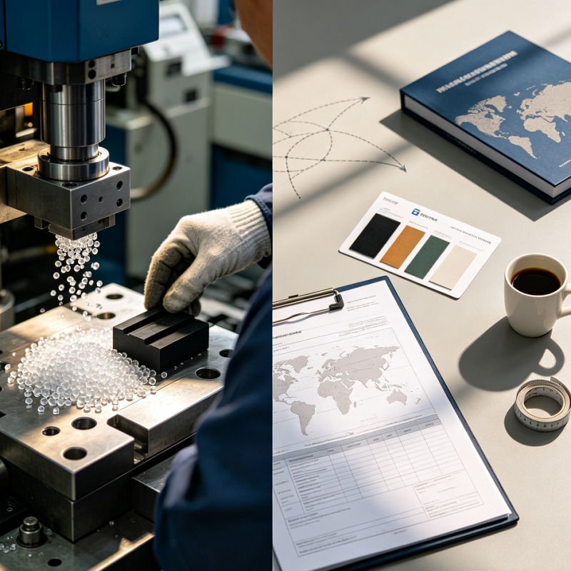Depth Difference Between the Source Rubber and Plastic Factory and the Trading Company